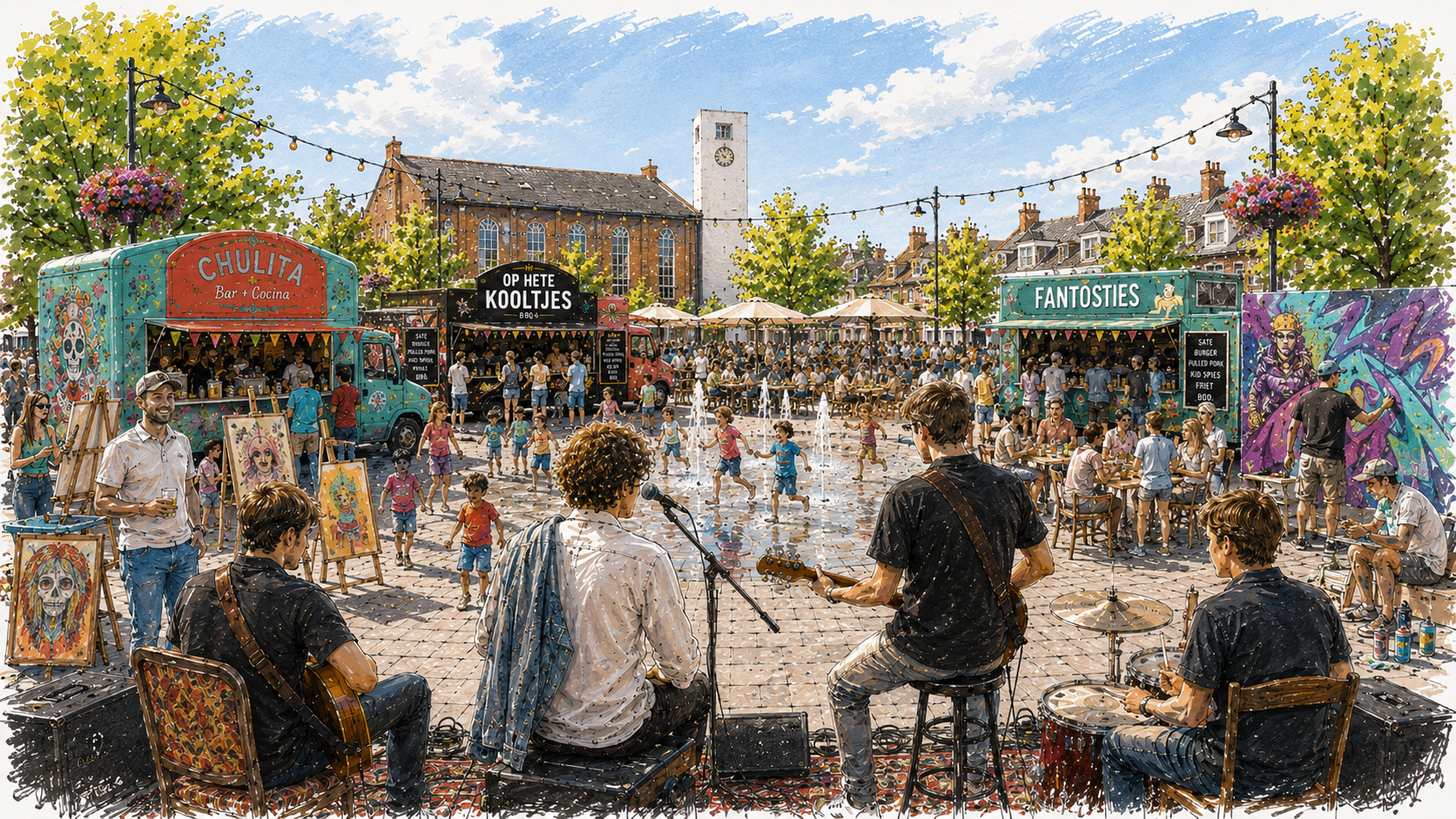ART & EATS op Plein 1945 in Petten
